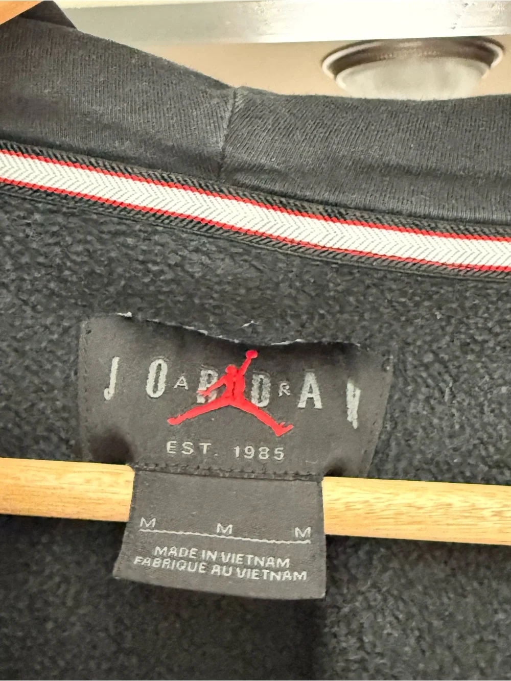 Jordan Black Full-Zip Jumpman Hoodie